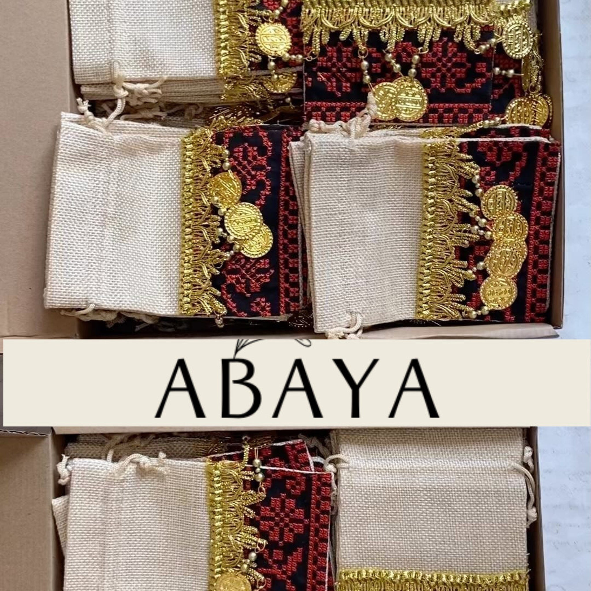 Packaging view of 50 Premium Skincare Bags for Weddings Showers  Special Events 