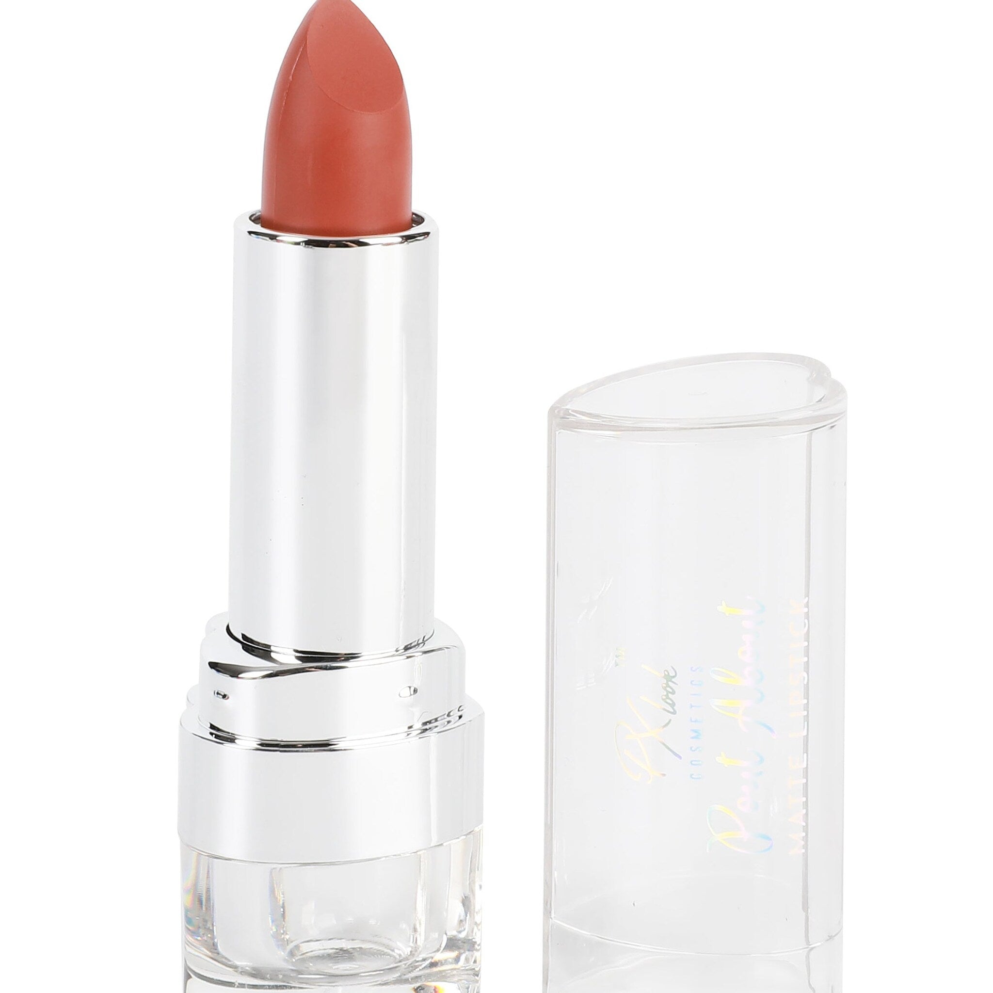 PXLOOK lipstick bullet showcasing shimmering champagne eyeshadow accent on packaging