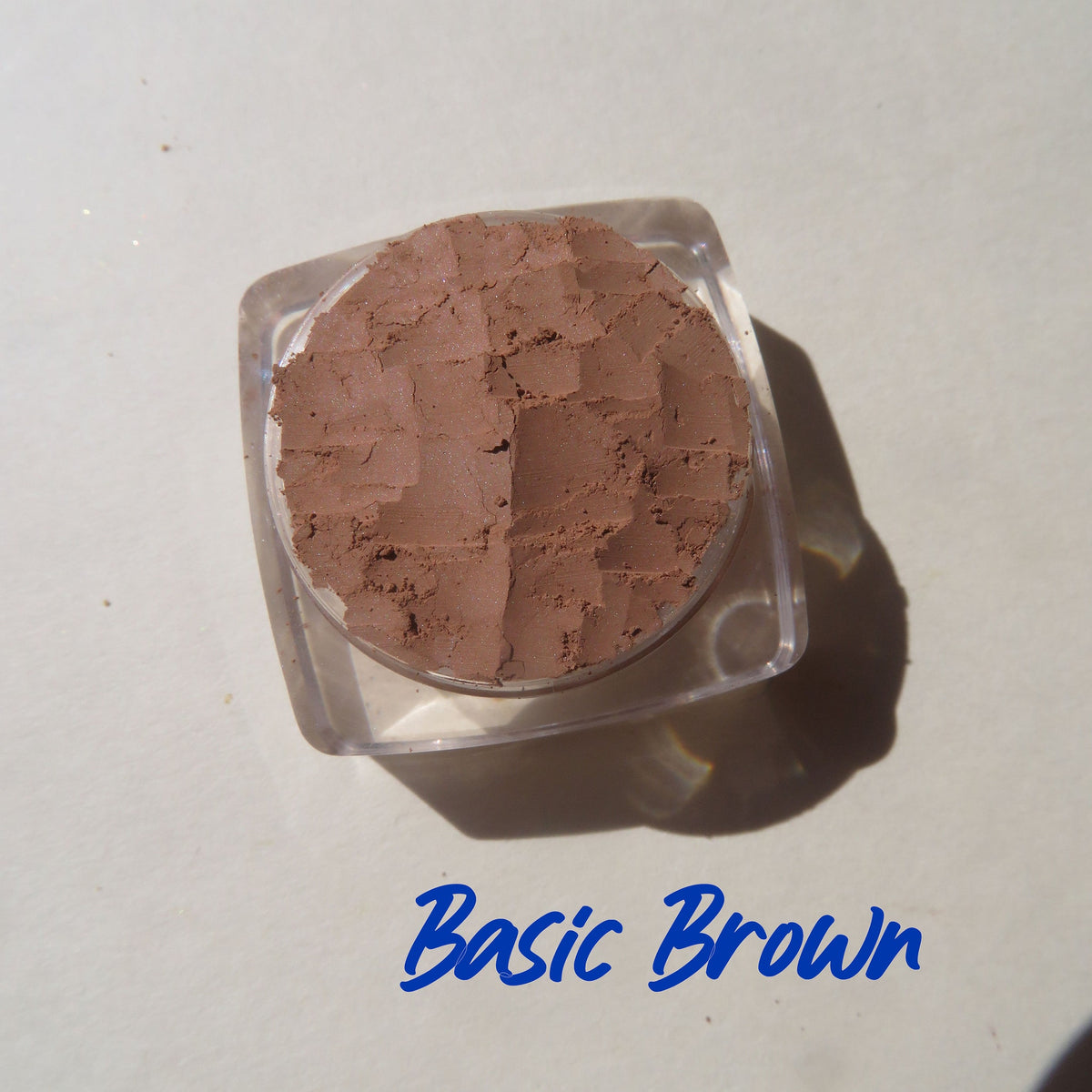Main product view of Matte Brown Loose Powder Mineral Eyeshadow - Vegan Eco-Friendly Pigments