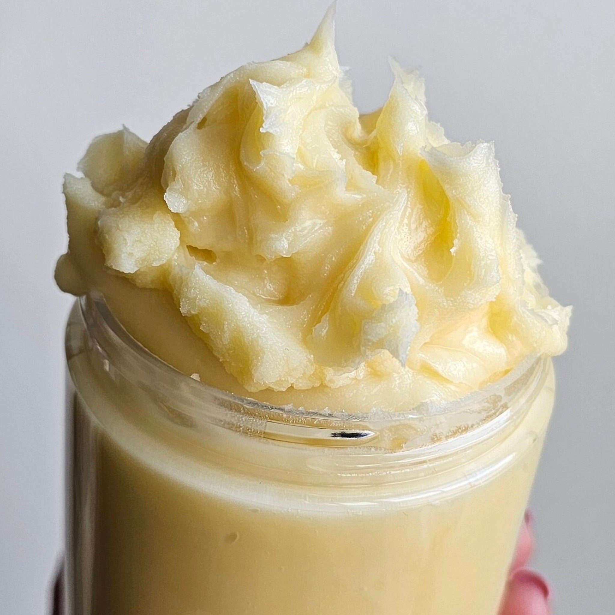Packaging view of 100 Cold-Pressed Organic Argan Butter for Dry Skin  Hair  Face  Body Moisturizer