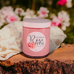 Main product view of Whipped Rose Body Butter with Shea  Coconut Oil for Dry Skin