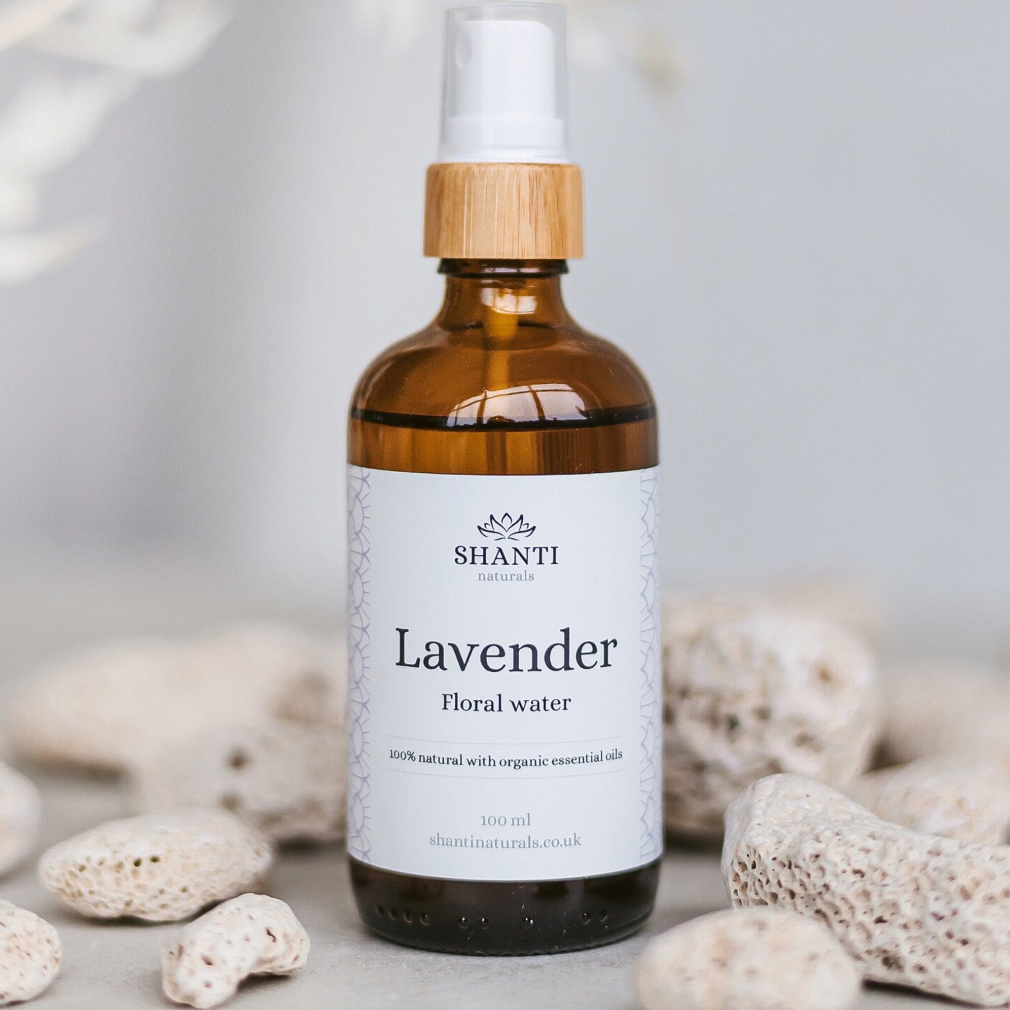 Additional view of 100 Natural Rose  Lavender Hydrosol Toner - Botanical Floral Water for Skin Well
