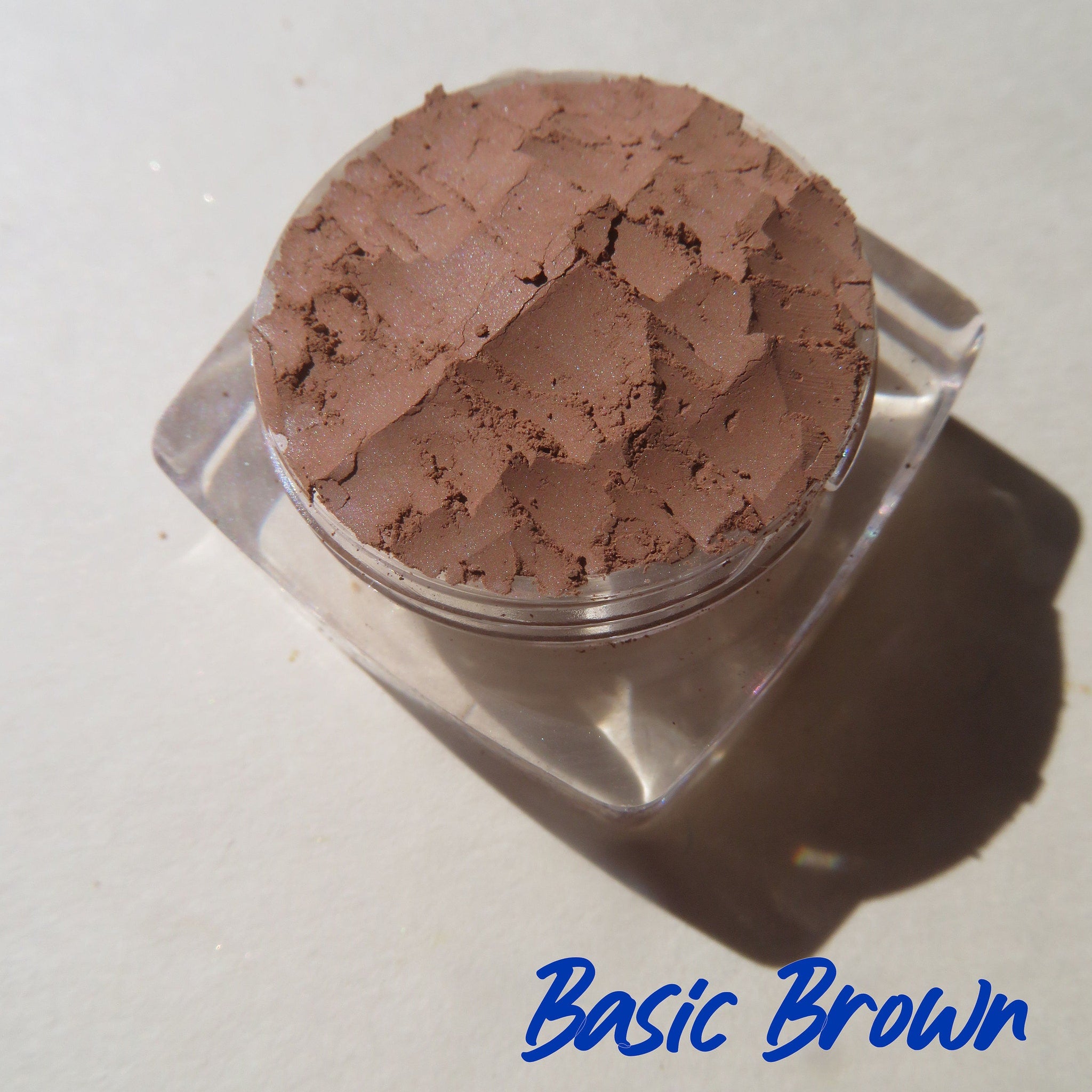 Additional view of Matte Brown Loose Powder Mineral Eyeshadow - Vegan Eco-Friendly Pigments