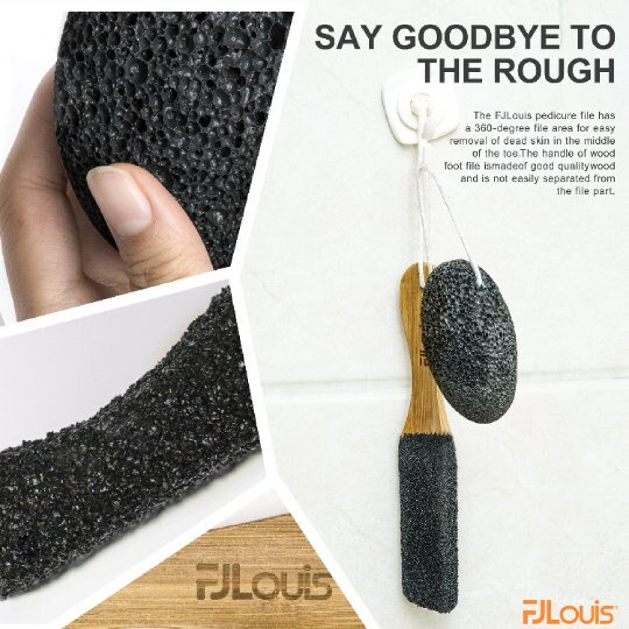 Foot File - Callus Remover | FJLouis – Black Bloxie