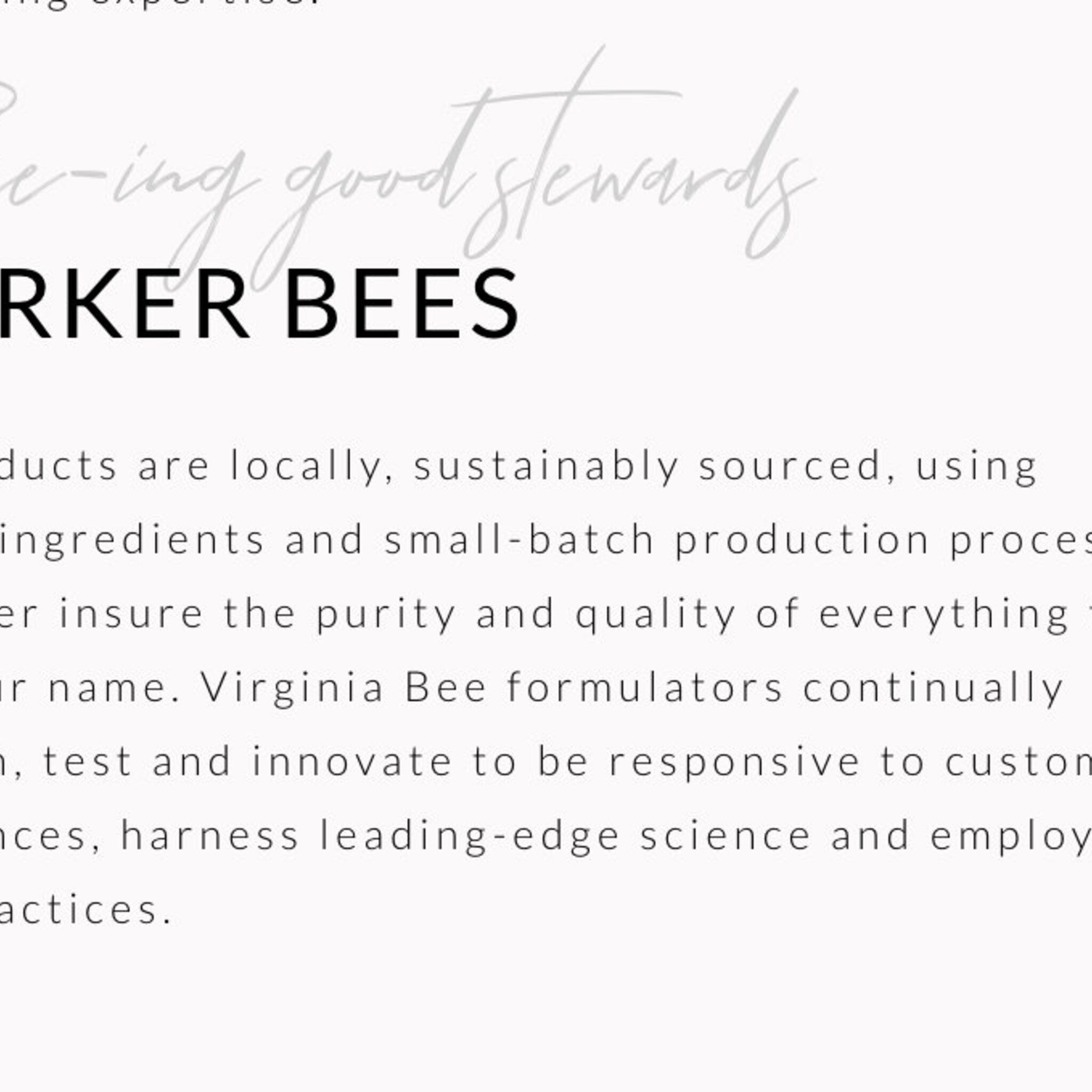 Additional view of Virginia Bee Natural Skincare Cream