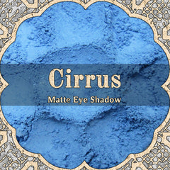 Main product view of Vegan Matte Eyeshadow - Light Powder Blue Loose Pigment  CIRRUS